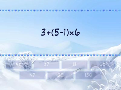 5º. Operaciones Combinadas