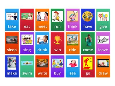 Неправильные глаголы 