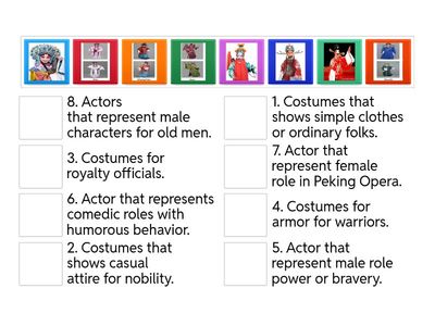 Peking Opera (Actors and Costumes)