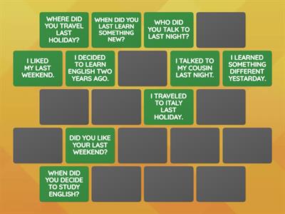 QUESTIONS AND ANSWERS - PAST 