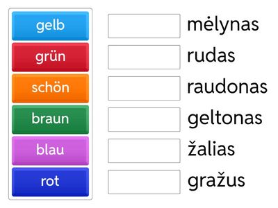 Adjektive. Mein Zimmer