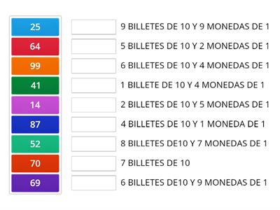 BILLETES Y MONEDAS