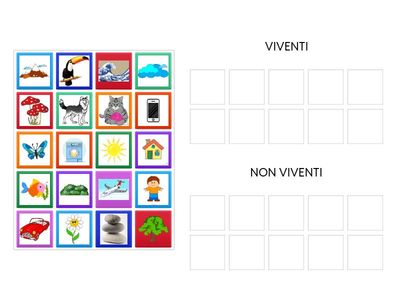 ESSERI VIVENTI O NON VIVENTI?