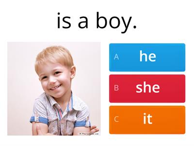 He , She , It and They