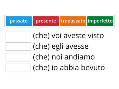 verbi (congiuntivo)