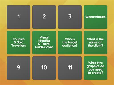 CLIENT BRIEF - TRAVEL GUIDE