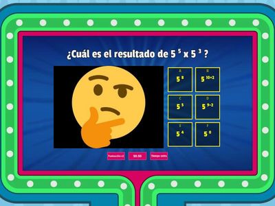 Ejercicios de potencias 