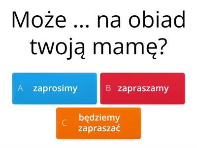 Aspekt - czas przyszły