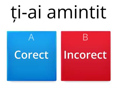 verbe la modul indicativ