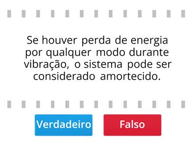 Revisão 1: Vibrações Mecânicas