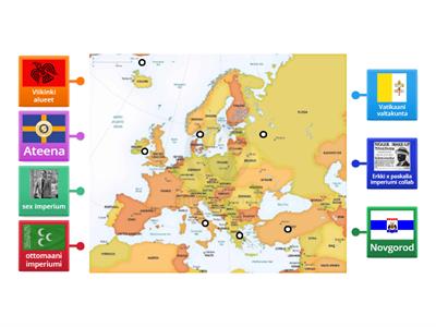 missä ovat olleet historialliset maat euroopassa?