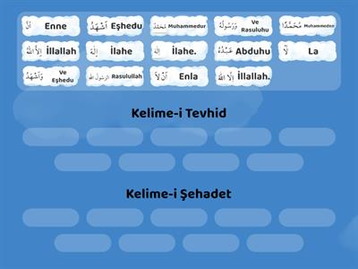 Kelime-i Tevhid ve Kelime-i Şehadet