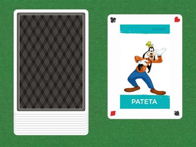 TRISSÍLABAS - cartas com som