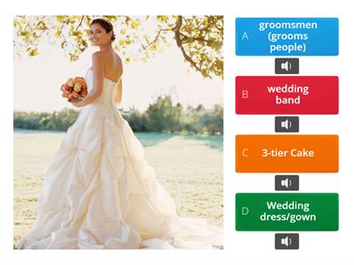 Quiz: Wedding Vocabulary 