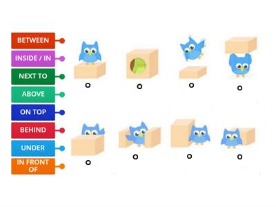 Prepositions of place