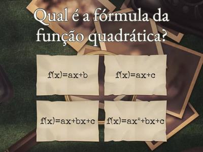 Quiz Função Quadrática