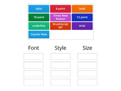 Word Processing Formating 2