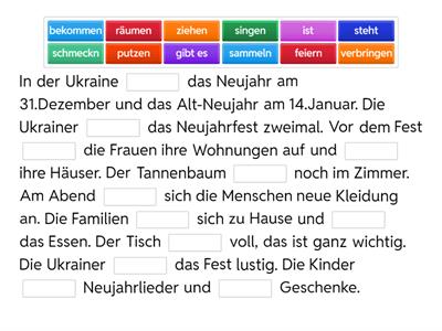 Alt-Neujahr Anfänger