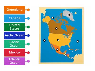 North America Map 