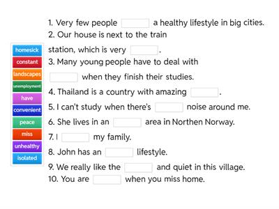 Reading comprehension 1