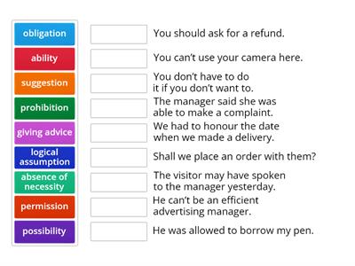 Modal verbs