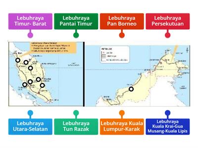  GEOGRAFI F2 - BAB 5 (5.1 : TABURAN LEBUH RAYA UTAMA DI MALAYSIA)