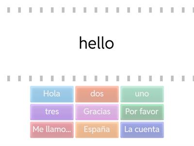 Spanish Intro 