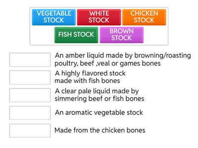 NAME THAT STOCK RECIPE