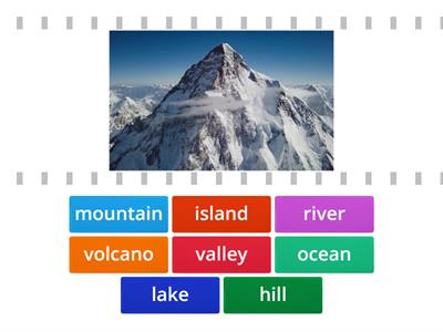 Landforms- Find the Match