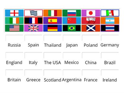  Countries with flags 