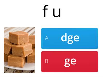 dge / ge Quiz 