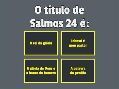 Salmos 24
