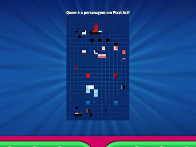 Descubra o personagem! Pixel Art Lesson