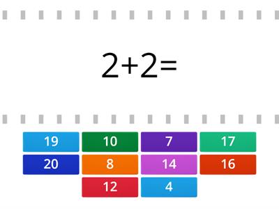 Math Addition 1-20 By Ms. Amallia@Mitra Kasih School