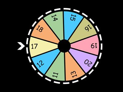 Spin the Wheel 11-20 (Expressive)