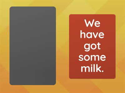 make the sentences negative 