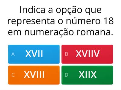 Numeração Romana