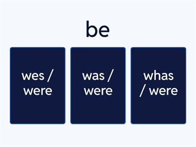 Irregular verbs A1 - part 1 (B-E)