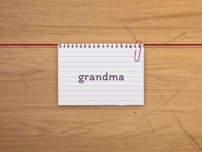 Memory cards - family members