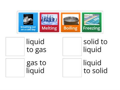 CAX KS3 State of matter, changes