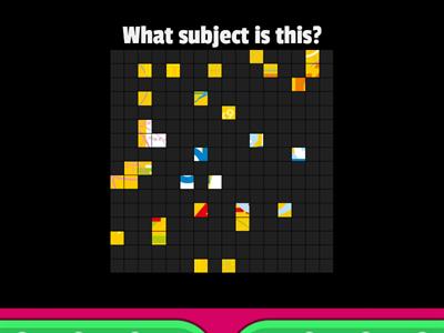 FF2 - U5 School subjects - image quiz