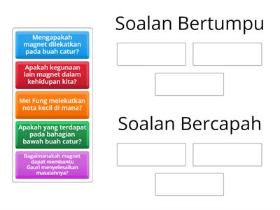 Soalan bercapah & soalan bertumpu (T4)