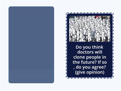 FUTURE  SPEAKING - will/ going to / present continuous