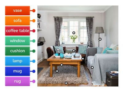 What's in the living room?