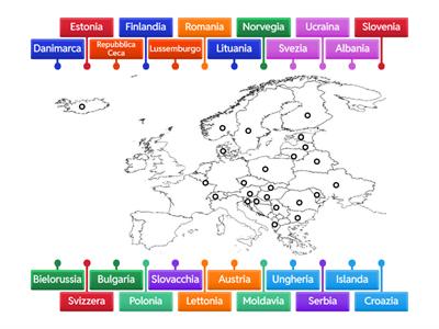 Carta politica muta Europa