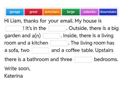 An email about your house