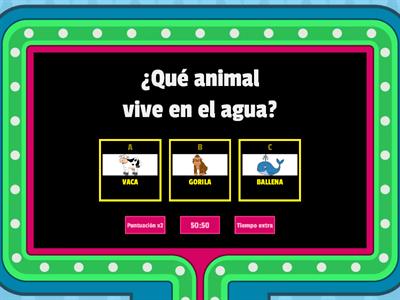 Los animales