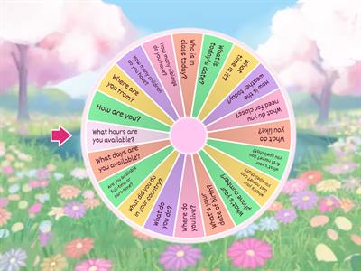 Conversation Practice - May