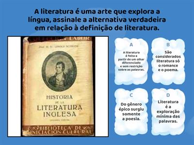 Revisão - Literatura Inglesa II