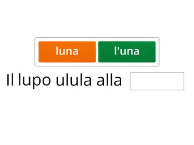 Apostrofo omofone non omografe